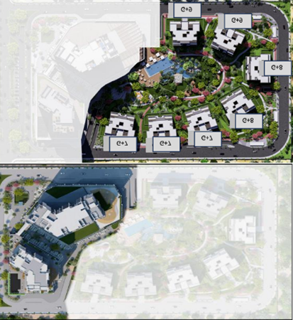 Up View Mixed-Use Development - Image